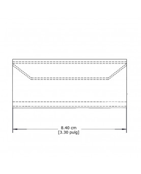 Profile  Handle diagonal  aluminum