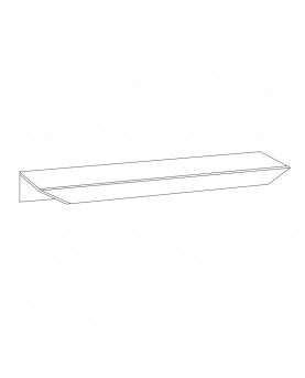 Profile  Handle diagonal  aluminum