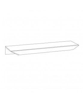 Profile  Handle diagonal  aluminum