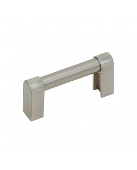 Steel handle with zamac