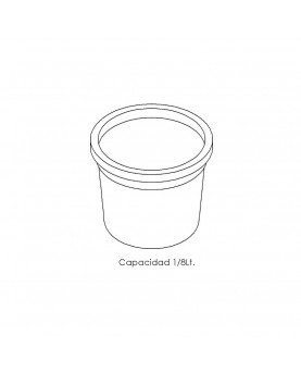 Polypropylene plastic jars